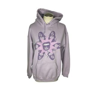 Olivia Rodrigo GUTS Mouth Girls Tour Style Hoodie Lavender Size M